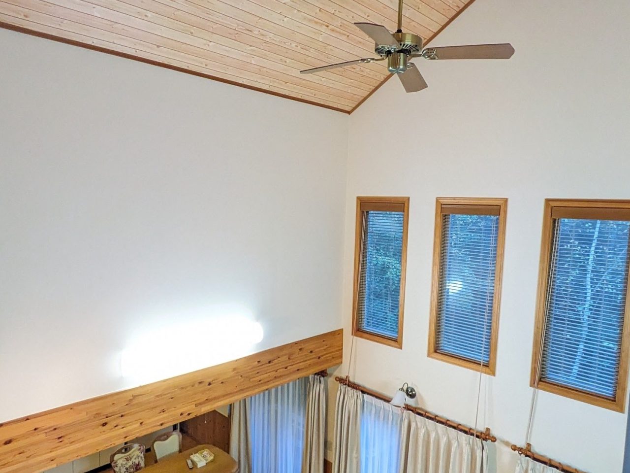 リビング吹き抜け